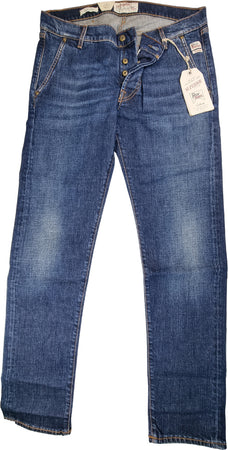 Jeans uomo Roy Rogers - Denim 5 tasche slim fit