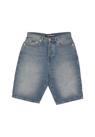 IUTER Jeans Corto Uomo Baggy Denim Shorts Medium Blue da uomo
