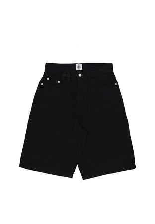 ARTE Jeans Uomo Belt Detail Shorts Black da uomo