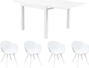 JERRI---set-tavolo-da-giardino-in-alluminio-con-4-sedie-90/180x90-Bianco-Milani-Home
