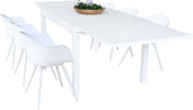 JERRI---set-tavolo-da-giardino-in-alluminio-con-6-sedie-135/270x90-Bianco-Milani-Home