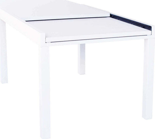 JERRI---set-tavolo-da-giardino-in-alluminio-con-6-sedie-135/270x90-Bianco-Milani-Home