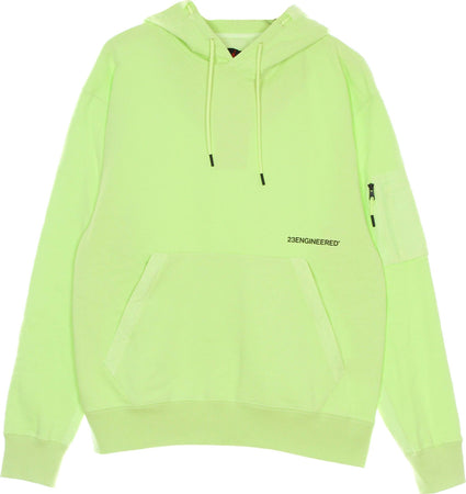 JORDAN-Felpa-Leggera-Cappuccio-Uomo-Jordan-23-Engineered-Fleece-Po-Hoodie-Lt-Lemon-Twist/medium-Olive-da-uomo