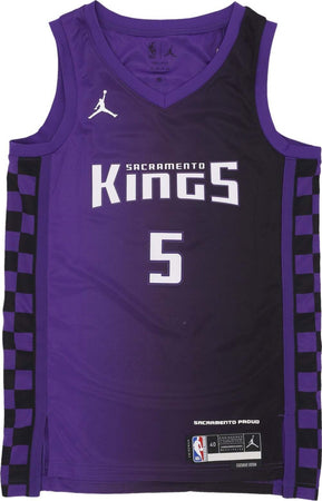 JORDAN-NBA-Canotta-Basket-Uomo-Nba-Statement-Edition-23-Dri-fit-Swingman-Jersey-No-5-Deaaron-Fox-Sackin-Field-Purple-da-uomo