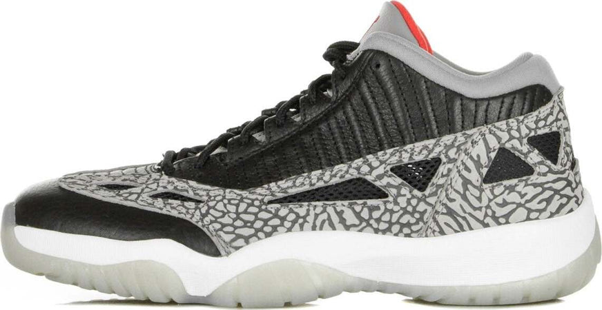 JORDAN-RETRO-Scarpa-Bassa-Uomo-Air-Jordan-11-Retro-Low-Ie-Black/fire-Red/cement-Grey/white-da-uomo