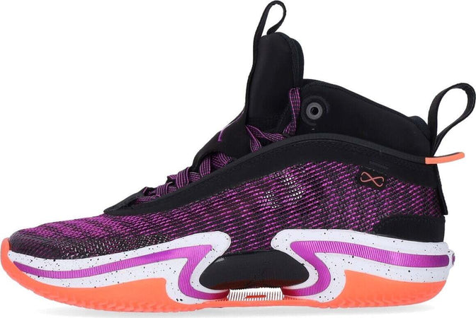 JORDAN-Scarpa-Basket-Uomo-Air-Jordan-Xxxvi-Black/hyper-Violet/white/bright-Mango-da-uomo