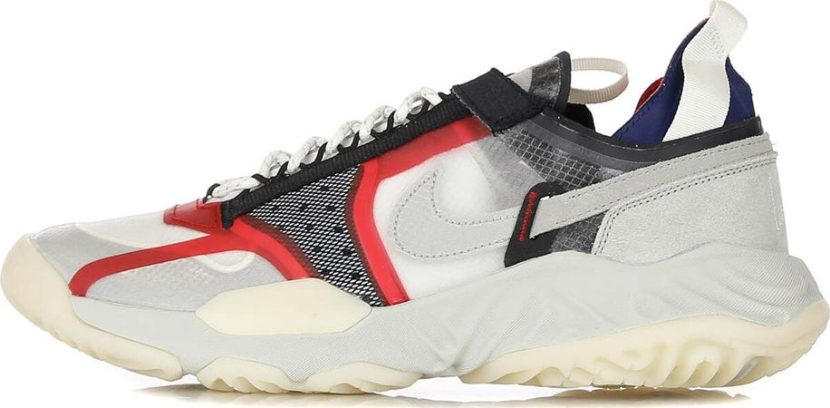 JORDAN-Scarpa-Bassa-Uomo-Jordan-Delta-Breathe-Clear/medium-Grey/light-Bone/varsity-Red-da-uomo