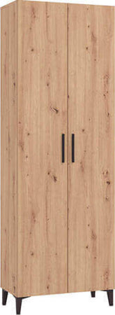 JOSIE---armadio-due-ante-moderno-minimal-in-legno-cm-67,4-x-34,8-x-195-h-Rovere-Chiaro-Milani-Home