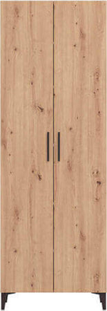 JOSIE---armadio-due-ante-moderno-minimal-in-legno-cm-67,4-x-34,8-x-195-h-Rovere-Chiaro-Milani-Home