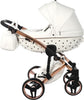 Junama Diamond Exclusive White 3 in 1 Telaio e Dettagli Oro Rosa Prima infanzia/Passeggini carrozzine e accessori/Passeggini e carrozzine/Sistemi modulari La Casa Del Bebè - Napoli, Commerciovirtuoso.it