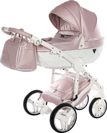 Junama Fluo Italy 3 in 1 Ecopelle Pink/Telaio White Prima infanzia/Passeggini carrozzine e accessori/Passeggini e carrozzine/Sistemi modulari La Casa Del Bebè - Napoli, Commerciovirtuoso.it