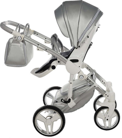 Junama Fluo Italy 3 in 1 Ecopelle Silver/Telaio Grey Prima infanzia/Passeggini carrozzine e accessori/Passeggini e carrozzine/Sistemi modulari La Casa Del Bebè - Napoli, Commerciovirtuoso.it