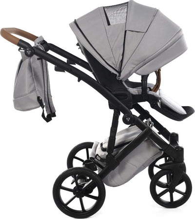 Junama Space V2 3 in 1 Light Grey Telaio Nero Prima infanzia/Passeggini carrozzine e accessori/Passeggini e carrozzine/Sistemi modulari La Casa Del Bebè - Napoli, Commerciovirtuoso.it