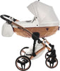 Junama Starry Night 3 in 1 Tessuto Bianco Telaio Oro Rosa Dettagli Bianco Ecopelle Prima infanzia/Passeggini carrozzine e accessori/Passeggini e carrozzine/Sistemi modulari La Casa Del Bebè - Napoli, Commerciovirtuoso.it