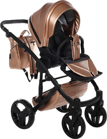 Junama Trio S-CLASS 3 in 1 Nero/Champagne Telaio Nero Prima infanzia/Passeggini carrozzine e accessori/Passeggini e carrozzine/Sistemi modulari La Casa Del Bebè - Napoli, Commerciovirtuoso.it