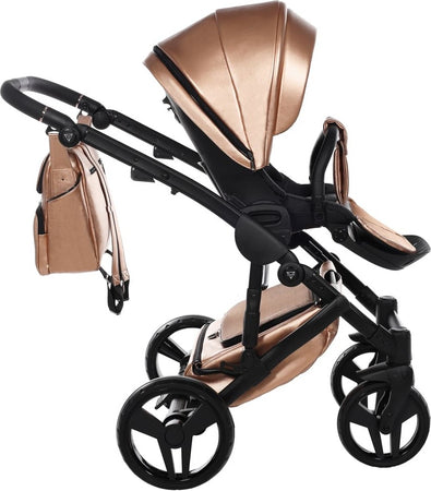 Junama Trio S-CLASS 3 in 1 Nero/Champagne Telaio Nero Prima infanzia/Passeggini carrozzine e accessori/Passeggini e carrozzine/Sistemi modulari La Casa Del Bebè - Napoli, Commerciovirtuoso.it