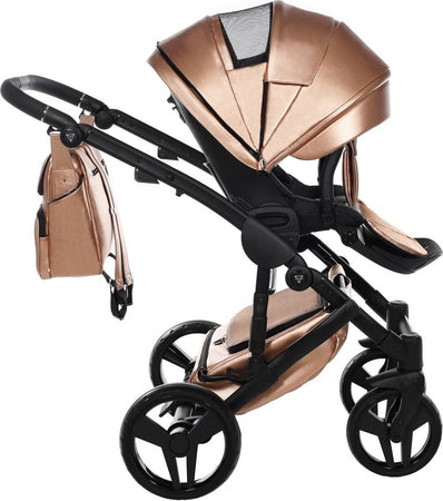 Junama Trio S-CLASS 3 in 1 Nero/Champagne Telaio Nero Prima infanzia/Passeggini carrozzine e accessori/Passeggini e carrozzine/Sistemi modulari La Casa Del Bebè - Napoli, Commerciovirtuoso.it