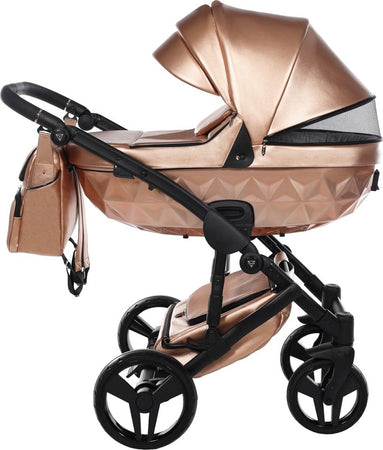 Junama Trio S-CLASS 3 in 1 Nero/Champagne Telaio Nero Prima infanzia/Passeggini carrozzine e accessori/Passeggini e carrozzine/Sistemi modulari La Casa Del Bebè - Napoli, Commerciovirtuoso.it