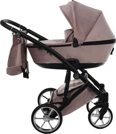 Junama Velur Italy 3 in 1 Rosa Telaio Nero dettagli Argento Prima infanzia/Passeggini carrozzine e accessori/Passeggini e carrozzine/Sistemi modulari La Casa Del Bebè - Napoli, Commerciovirtuoso.it