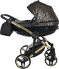 Junama Zebra 3 in 1 Nero e Telaio Oro Giallo Prima infanzia/Passeggini carrozzine e accessori/Passeggini e carrozzine/Sistemi modulari La Casa Del Bebè - Napoli, Commerciovirtuoso.it