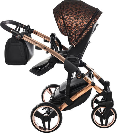 Junama Zebra 3 in 1 Nero e Telaio Oro Rosa Prima infanzia/Passeggini carrozzine e accessori/Passeggini e carrozzine/Sistemi modulari La Casa Del Bebè - Napoli, Commerciovirtuoso.it