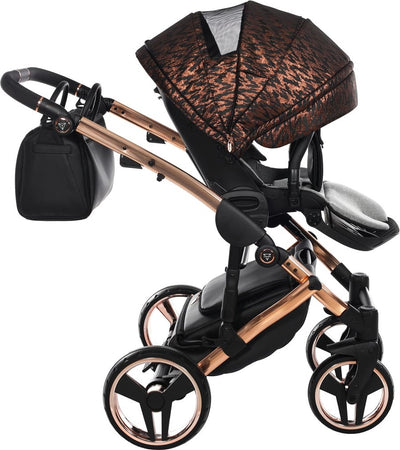 Junama Zebra 3 in 1 Nero e Telaio Oro Rosa Prima infanzia/Passeggini carrozzine e accessori/Passeggini e carrozzine/Sistemi modulari La Casa Del Bebè - Napoli, Commerciovirtuoso.it