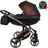 Junama Zebra 3 in 1 Nero e Telaio Oro Rosa Prima infanzia/Passeggini carrozzine e accessori/Passeggini e carrozzine/Sistemi modulari La Casa Del Bebè - Napoli, Commerciovirtuoso.it