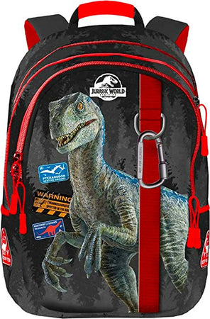 Jurassic World Zaino Scuola 30 Litri Ergonomico Zaino Con Dinosauro T-Rex Spallacci Imbottiti Rosso e Nero Cancelleria e prodotti per ufficio/Scuola e materiale didattico/Materiale scolastico/Cartelle e zaini per la scuola/Zainetti per bambini Cartoleria Deja Vu - Crotone, Commerciovirtuoso.it