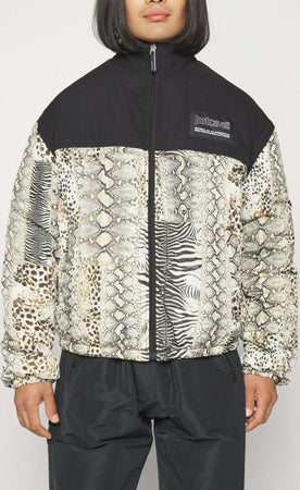 JUST-CAVALLI-Giubbotto-ANIMAL-PATCHWORK-da-uomo