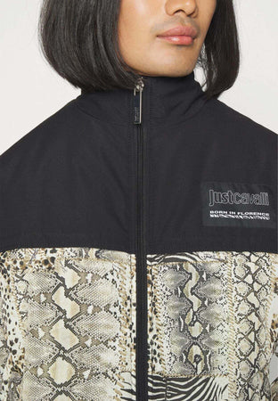 JUST-CAVALLI-Giubbotto-ANIMAL-PATCHWORK-da-uomo