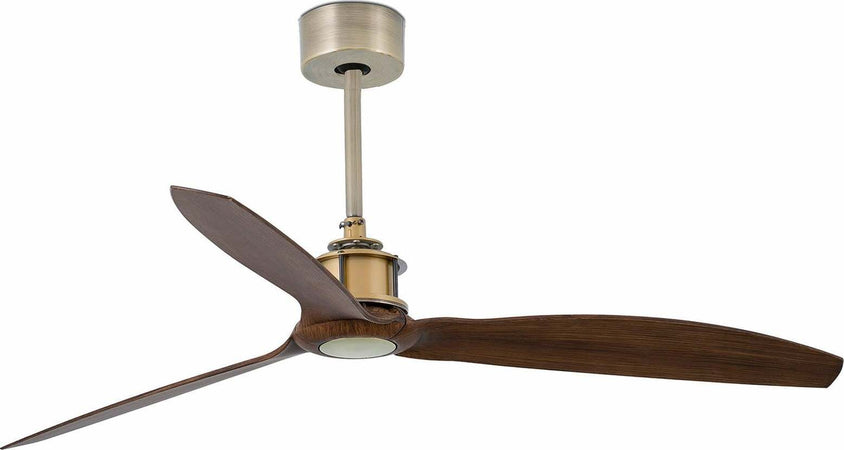 JUST FAN M Ventilatore da soffitto oro vecchio/legno con motore DC SMART Fai da te/Prodotti per la costruzione/Riscaldamento e raffreddamento/Sistemi mobili di climatizzazione/Ventilatori/Ventilatori da soffitto Led Mall Home - Napoli, Commerciovirtuoso.it