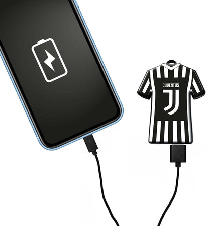 Juventus Power Bank Ufficiale Juve 800 M Ah Ricarica Portatile Smartphone, Tablet Universale Dc 5 v - 1 a (usb) E Di Ingresso Dc 5 v - 2 a (micro Usb 2.0). Elettronica/Cellulari e accessori/Accessori/Accessori da auto/Caricabatterie wireless Cartoleria Deja Vu - Crotone, Commerciovirtuoso.it
