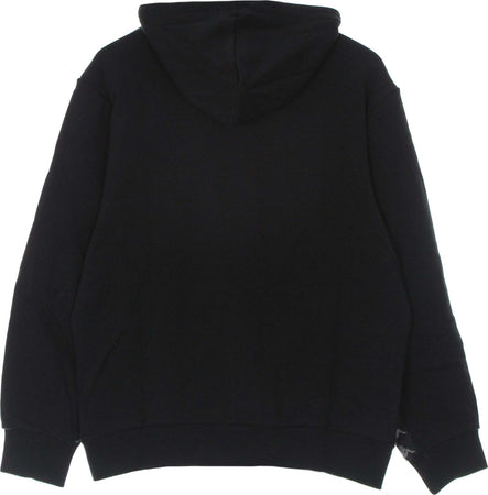 KAPPA-Felpa-Leggera-Cappuccio-Uomo-Banda-Crest-Black-da-uomo