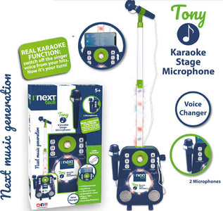 Karaoke-Sound-Box-2-Microfoni-Tony-I'Next