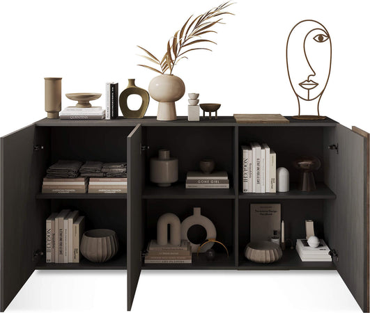 KARMA---madia-di-design-moderno-Antracite-Milani-Home