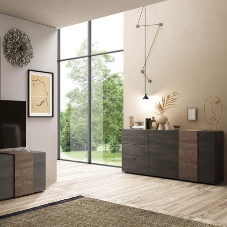 KARMA---madia-di-design-moderno-Antracite-Milani-Home