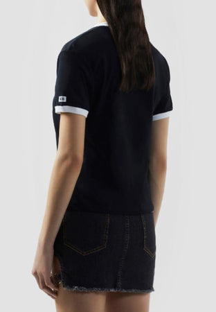 GCDS T-SHIRT TI AMO BOXY T-SHIRT da donna