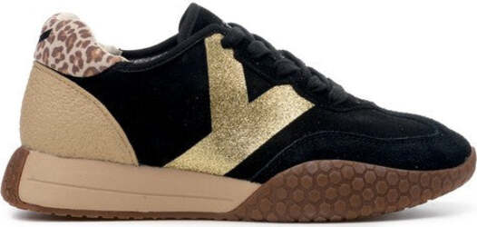 Kehnoo-sneakers-donna-in-camoscio-black-leo-KW9741