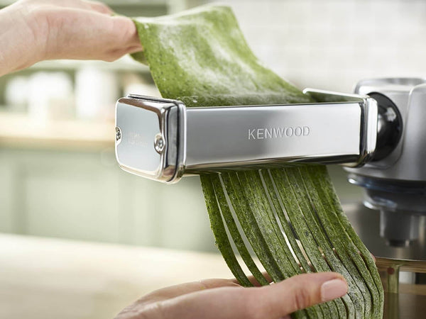 Kenwood Tagliapasta per fettuccine per Impastatrice Planetaria, Acciaio inossidabile, Argento