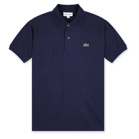 Lacoste Polo Uomo Classica Piqué Polo Tinta Unita Colletto Mezze Maniche Polo Lacoste In Petit Piqué 100% Cotone Polo Classica