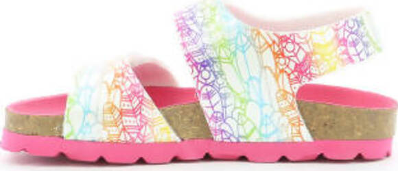 Kickers Summerkro Blanc Multico Ethnic Sandali Per Bambina Scarpe Estive in Pelle Colorate 785455-10 Sandalo Rosa Bimba Rosa Scarpe Sanitaria Gioia del Bimbo - Villa San Giovanni, Commerciovirtuoso.it