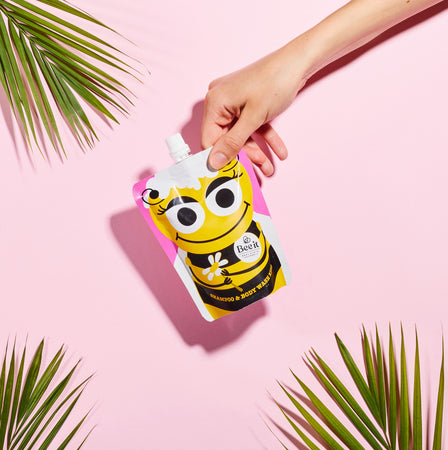 Kids - Shampoo&body Wash 2in1 Shampoo-doccia 2 in 1 Bee it Save the Bees 250ml Rosa Bee It Società Benefit