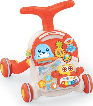 Kikkaboo Girello 2 in 1 Wobble Fun Orange Prima infanzia/Attività e intrattenimento/Girelli La Casa Del Bebè - Napoli, Commerciovirtuoso.it