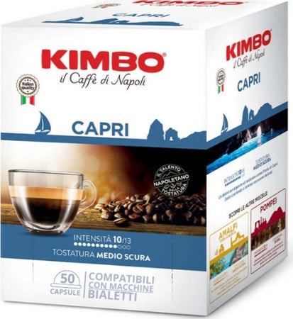 Kimbo-Miscela-Capri-50-Capsule-compatibili-Lavazza-A-Modo-Mio