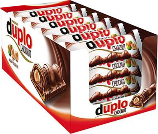 Kinder Duplo Ferrero 26gr Multipack Cialda Di Wafer Ripieno Al Cacao E Nocciola Intera Duplo Ferrero Classico Alimentari e cura della casa/Snack dolci e salati/Biscotti/Al cioccolato Non solo alimenti - Albano Laziale, Commerciovirtuoso.it