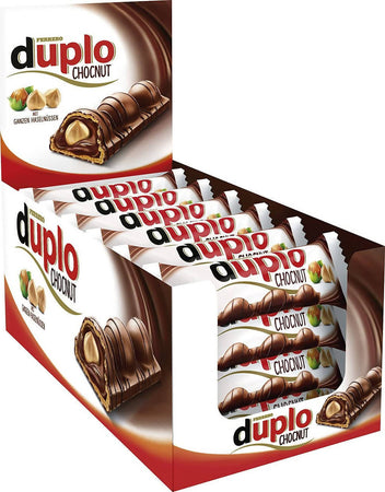Kinder Duplo Ferrero 7x Snack Al Cioccolato 26gr Cialda Di Wafer Ripieno Al Cacao E Nocciola Intera Confezione Da 7 Pezzi Alimentari e cura della casa/Snack dolci e salati/Cioccolata/Barrette/Formato snack Franco Pausa Caffè - Albano Laziale, Commerciovirtuoso.it