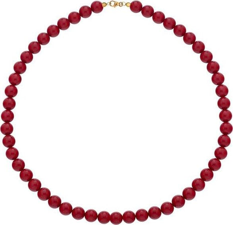 Kioto-Collana-Filo-In-Corallo