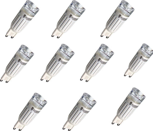 kit 10 lampade led g9 3w 6000k bianco freddo Illuminazione/Lampadine/Lampadine a LED Led Mall Home - Napoli, Commerciovirtuoso.it