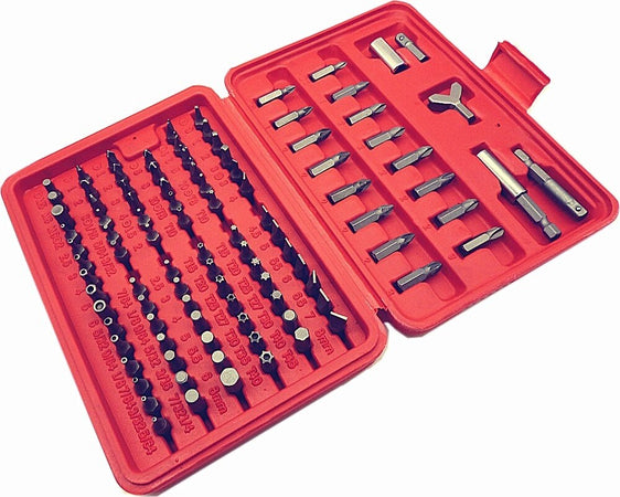 KIT 100 INSERTI PER CACCIAVITE AVVITATORE A BATTERIA IN VALIGETTA Fai da te/Utensili elettrici e a mano/Utensili a mano/Cacciaviti/Set cacciaviti Trade Shop italia - Napoli, Commerciovirtuoso.it