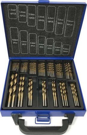 Kit-100-Punte-Trapano-Punta-Misure-Da-1-A-10mm-In-Valigetta-Tools